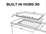 Nardi 90cm 5-Burner Built-in Gas Hob with Cast Iron Supports - Italian design & components (VG95 EAVX) - Image 8