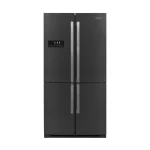 Nardi Cross Door Refrigerator Double Inverter Compressor Dark Inox 573L - NRQ780ADX
