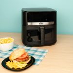 ⁦Solac Air Fryer Digital 8 Liter 1800 Watt Black FA1801⁩ - الصورة ⁦7⁩