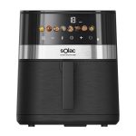 Solac – Hot air fryer Léviter Gourmet G55 | 5,5L | 8 programmes | Digital display