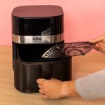 ⁦Solac – Hot air fryer Léviter Gourmet G55 | 5,5L | 8 programmes | Digital display⁩ - الصورة ⁦4⁩
