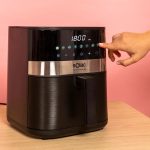 ⁦Solac – Hot air fryer Léviter Gourmet G55 | 5,5L | 8 programmes | Digital display⁩ - الصورة ⁦6⁩